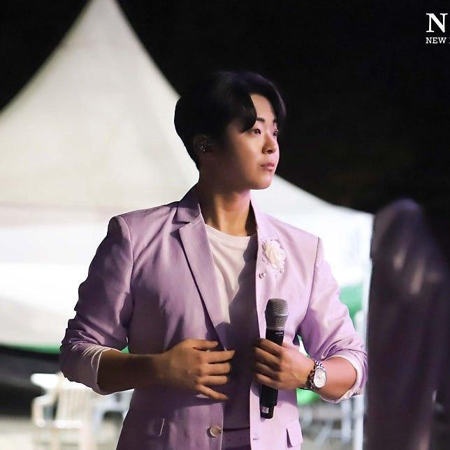 Recent activity shot of Park Minsu
