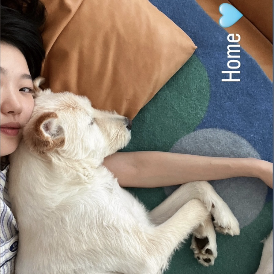 Behind-the-scenes cut of Kim Goeun