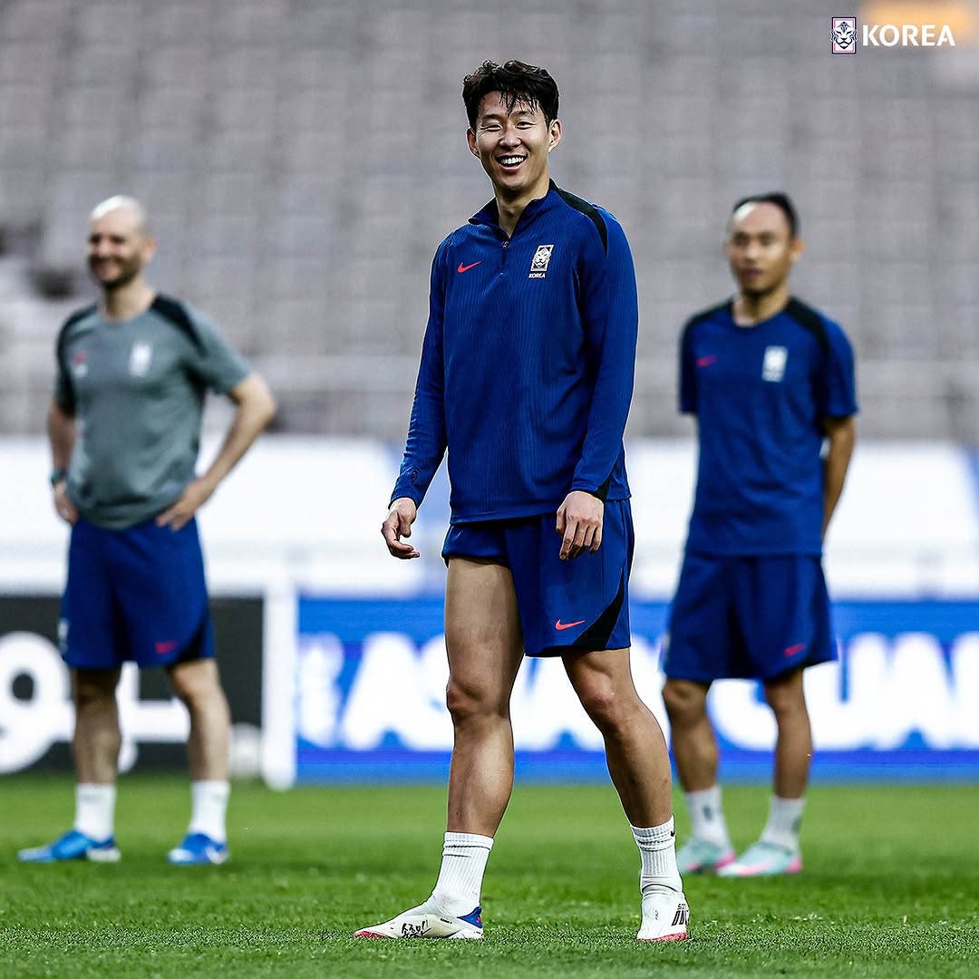 Recent activity shot of Son Heungmin