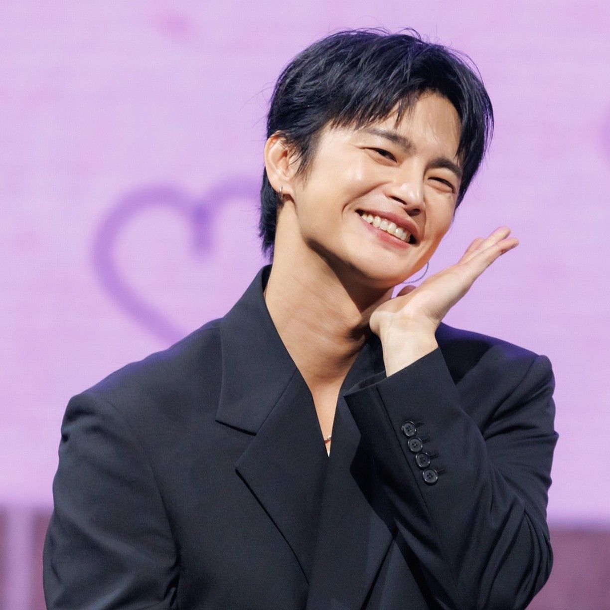 A moment captured by a fan of Seo Inguk