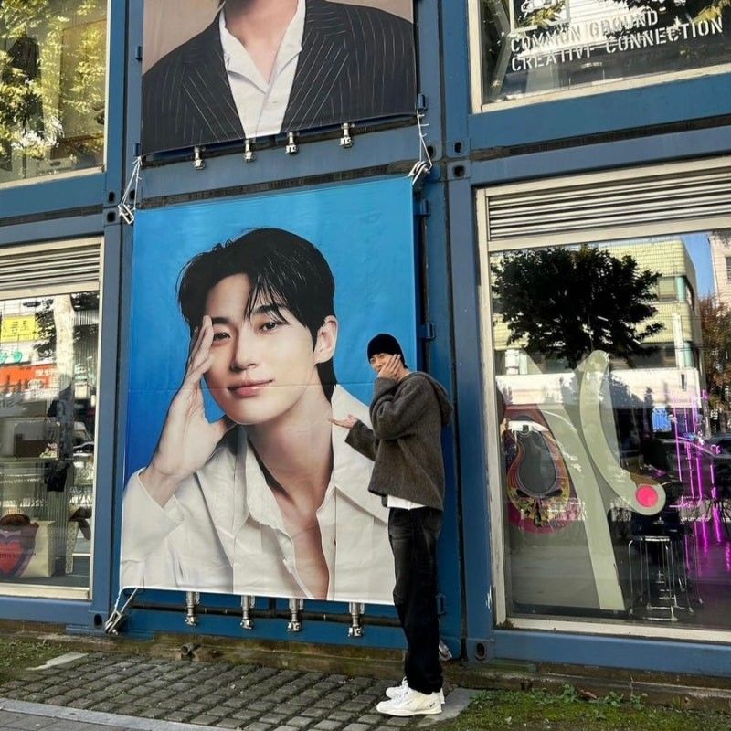 边佑锡的幕后花絮