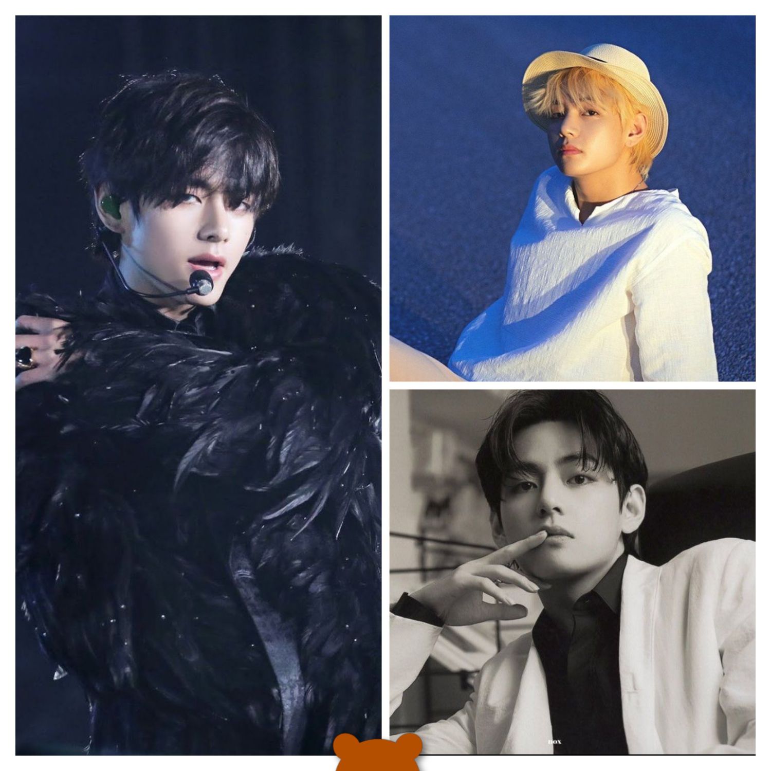 Recent activity shot of Kim Taehyung (V)