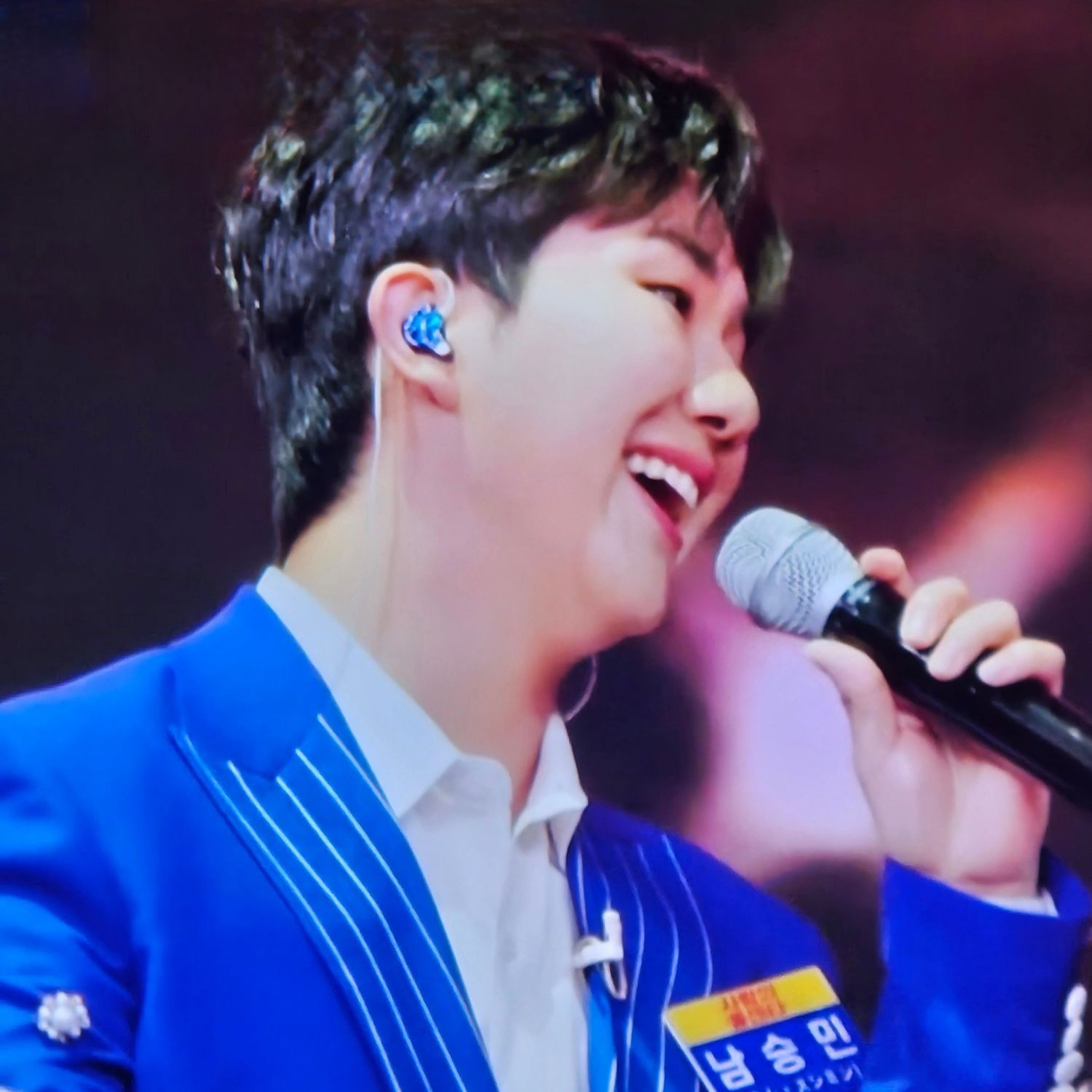 Behind-the-scenes cut of Nam Seungmin