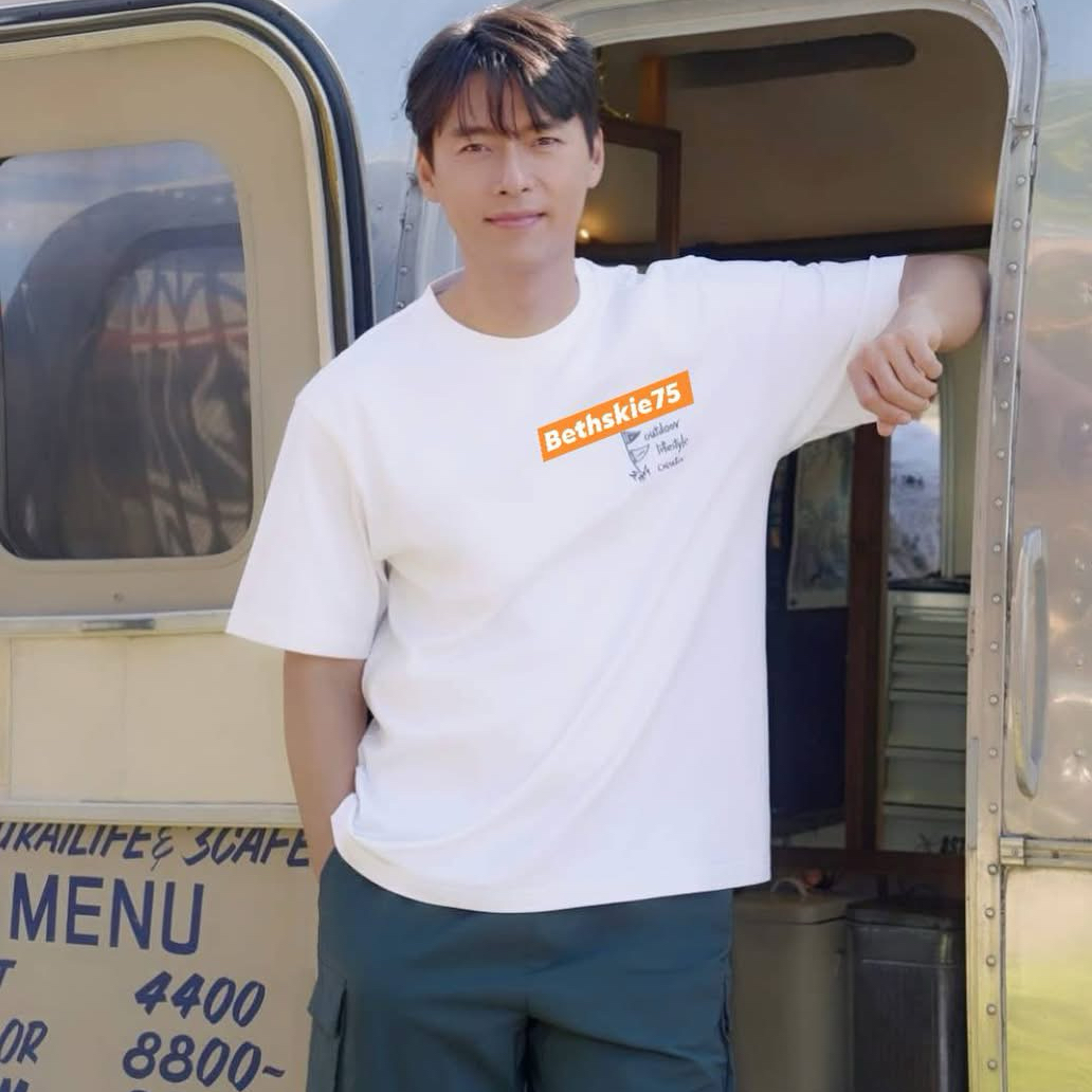 Behind-the-scenes cut of Hyun Bin