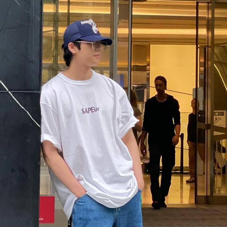 Recent activity shot of Chae Jonghyeop