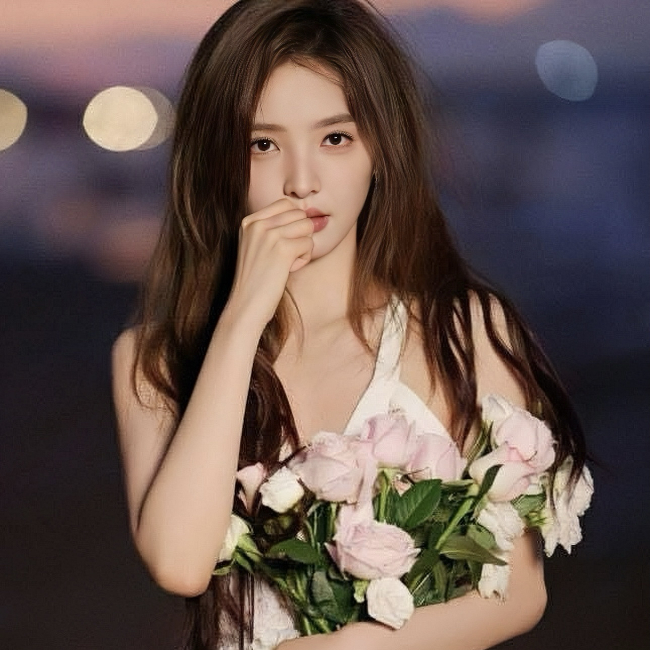 Behind-the-scenes cut of Zhang Ruonan