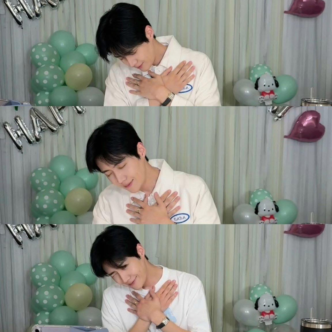 Recent activity shot of Kim Seonho