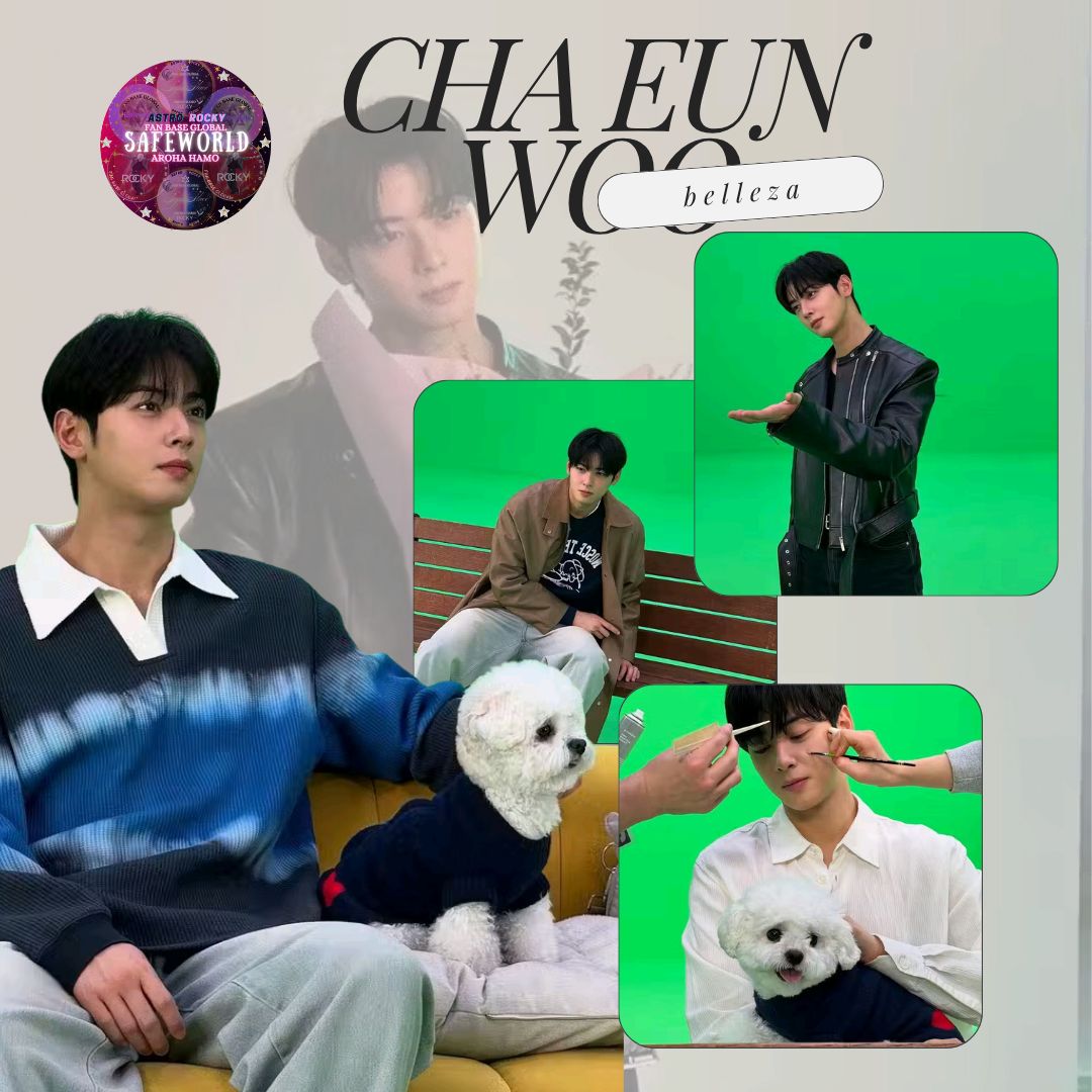 A moment captured by a fan of Cha Eunwoo