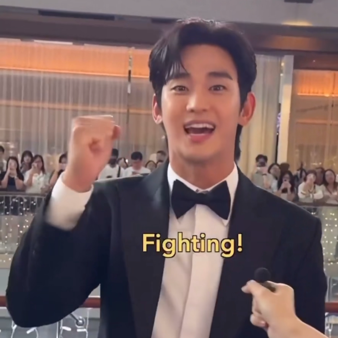 Behind-the-scenes cut of Kim Soohyun