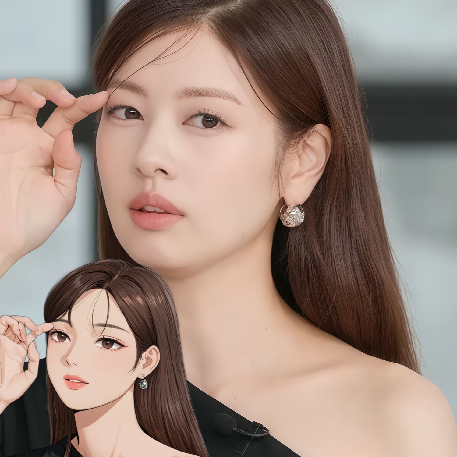 Behind-the-scenes cut of Jung Somin