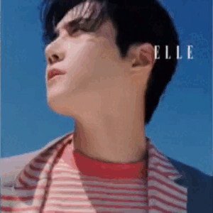 Behind-the-scenes cut of Kim Seonho