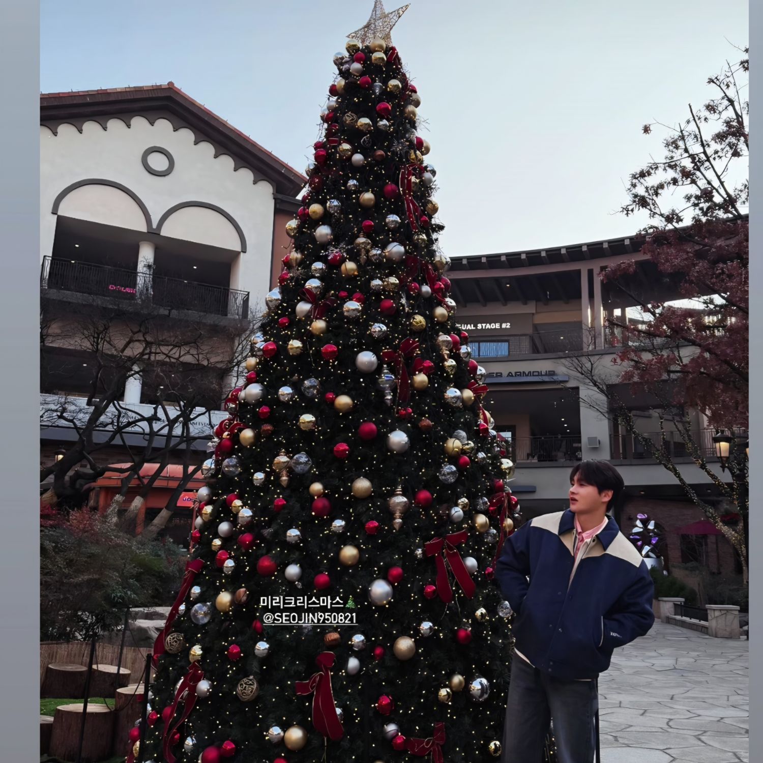 粉丝拍下的朴瑞镇瞬间