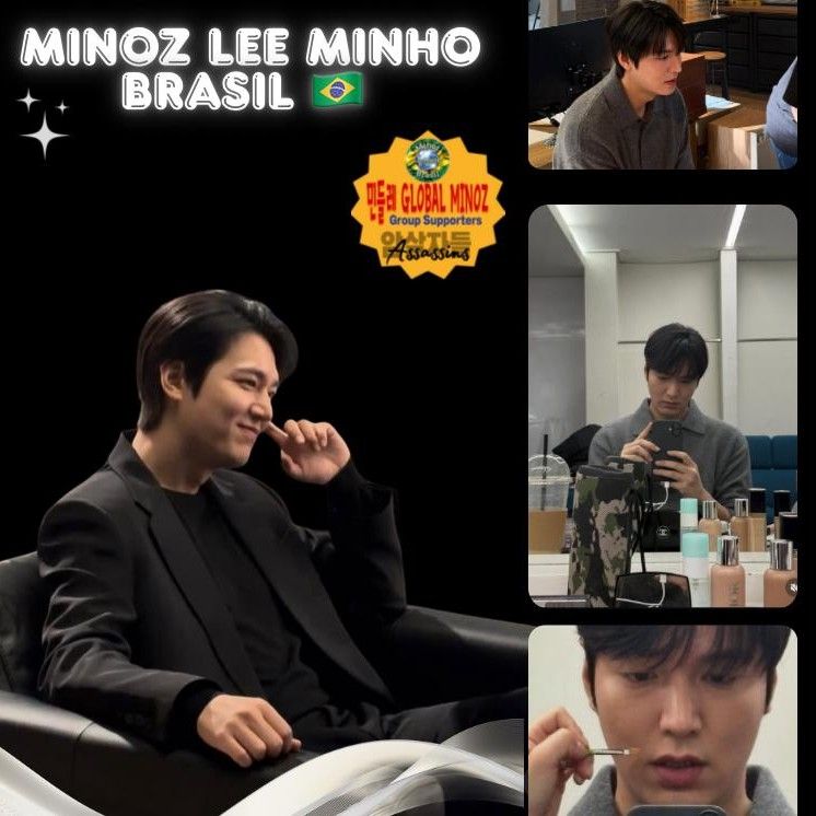 粉絲拍下的李敏鎬瞬間