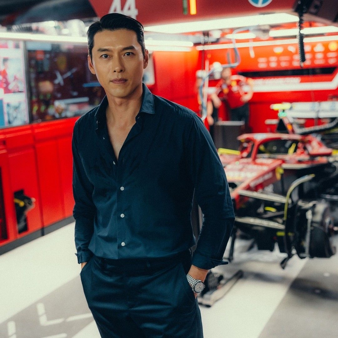 Cuplikan di balik layar dari Hyun Bin