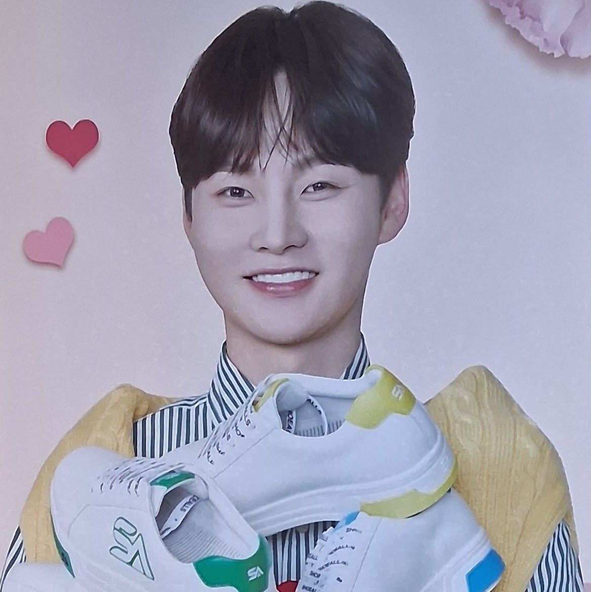 Behind-the-scenes cut of Park Seojin