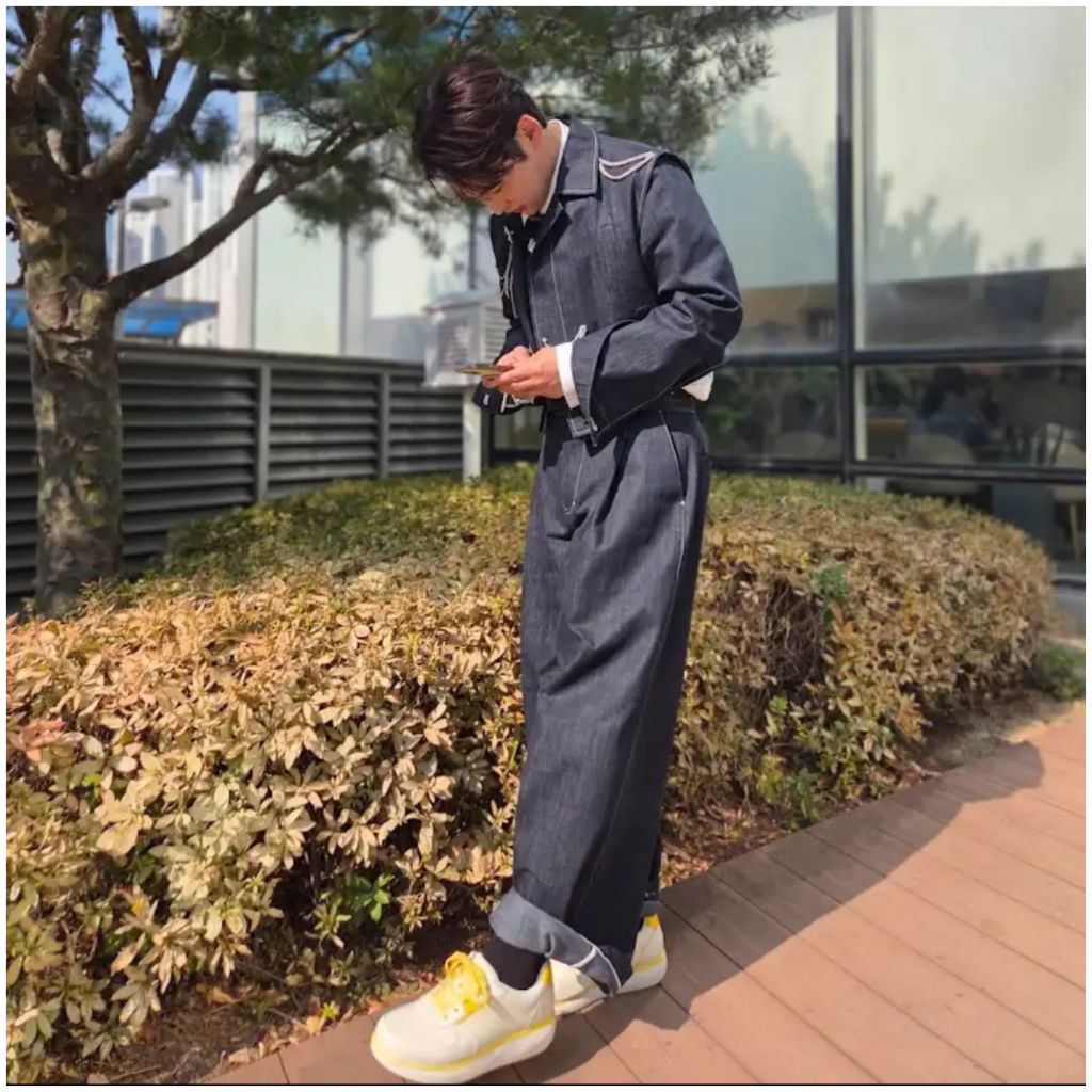 Momen yang diabadikan oleh penggemar Park Seojin