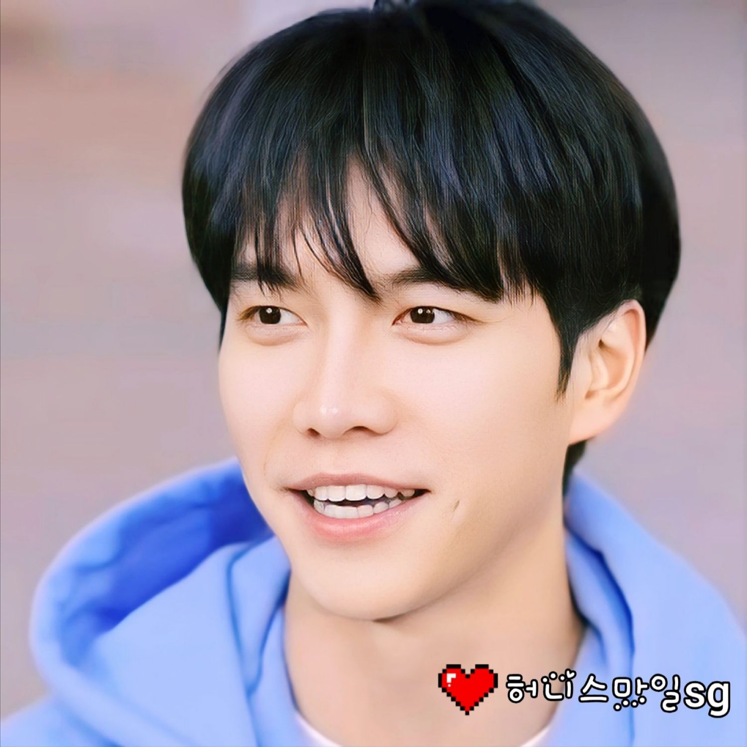 Behind-the-scenes cut of Lee Seunggi