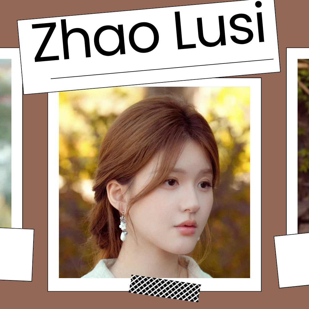A moment captured by a fan of Zhao Lusi
