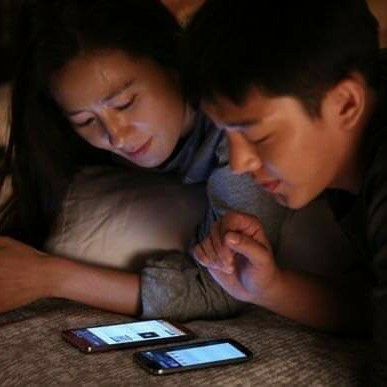 粉絲拍下的金喜愛瞬間