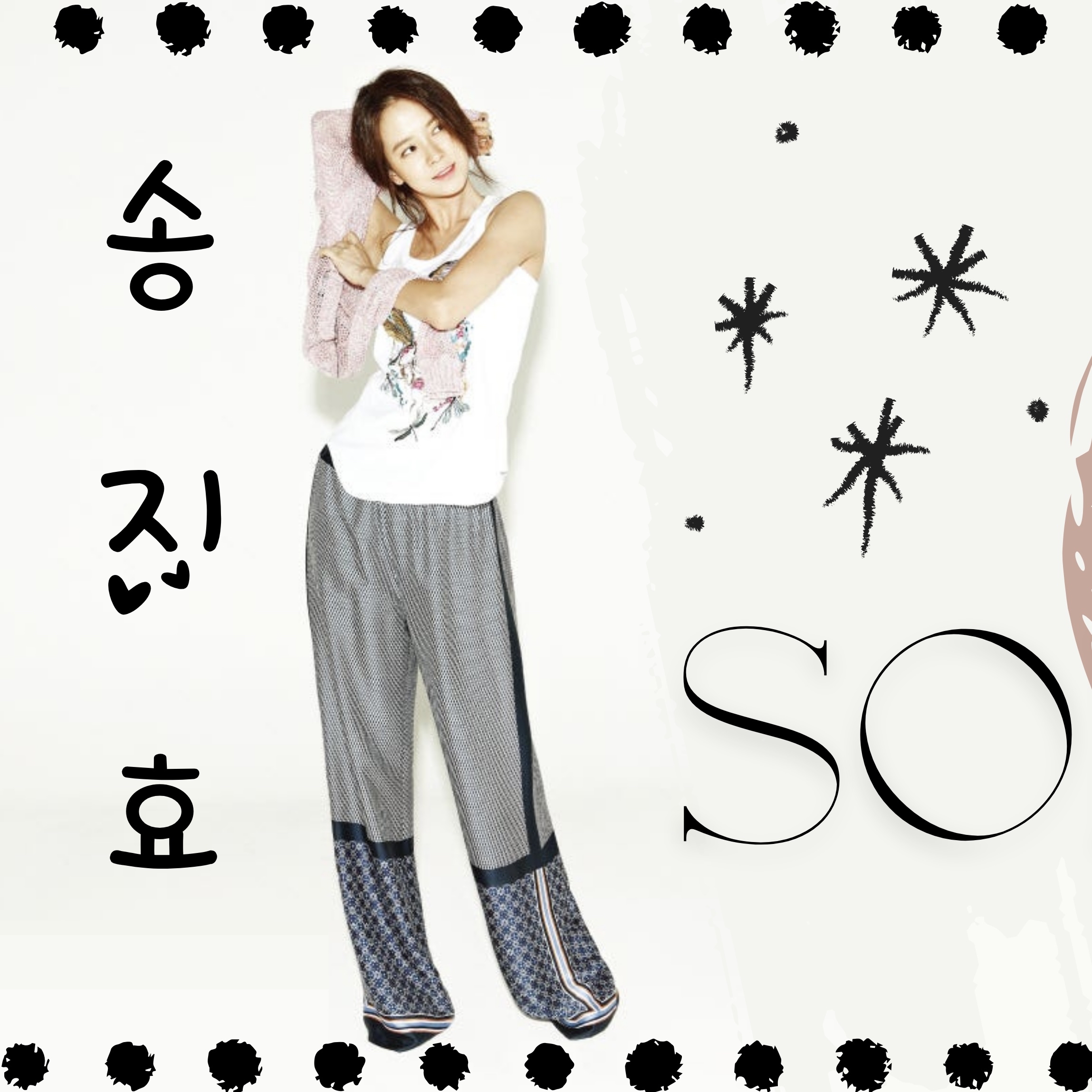 Behind-the-scenes cut of Song Jihyo