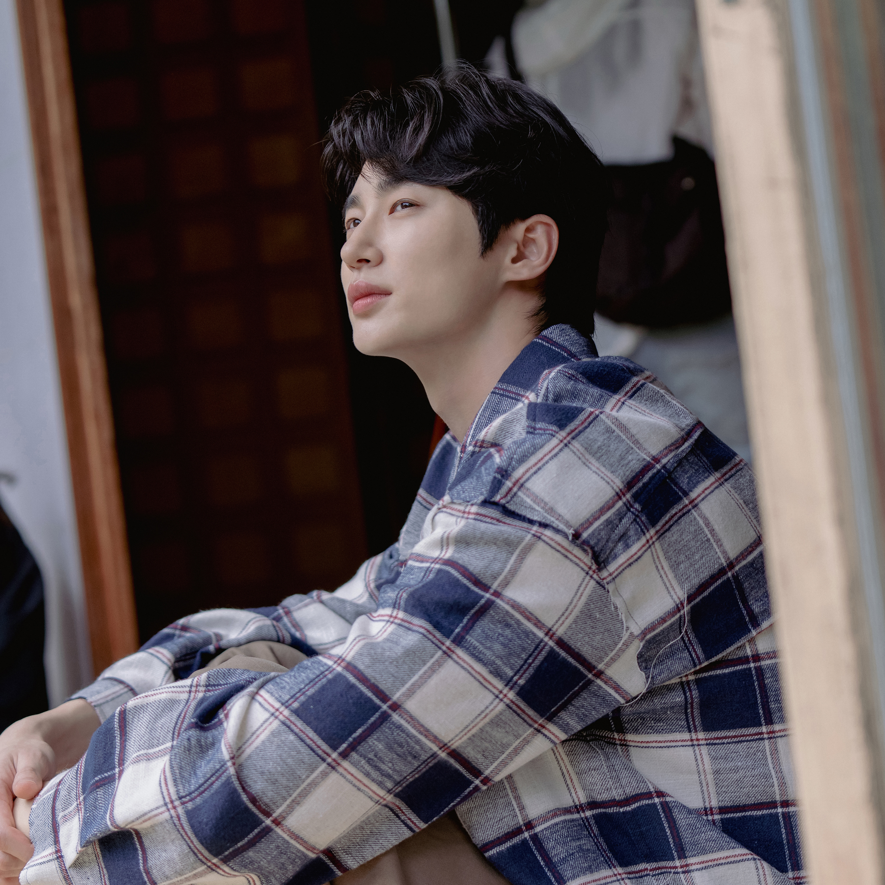 A moment captured by a fan of Byeon Wooseok