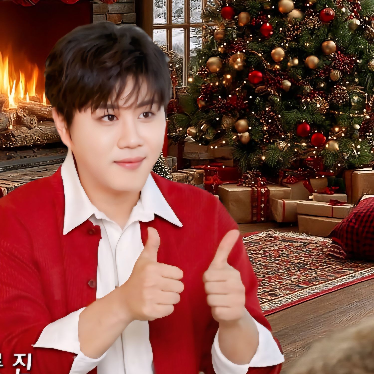 Behind-the-scenes cut of Jin Haesung