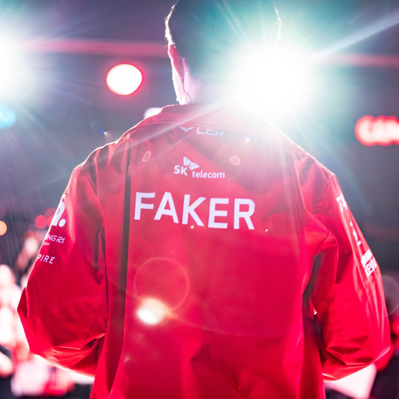 A moment captured by a fan of Faker