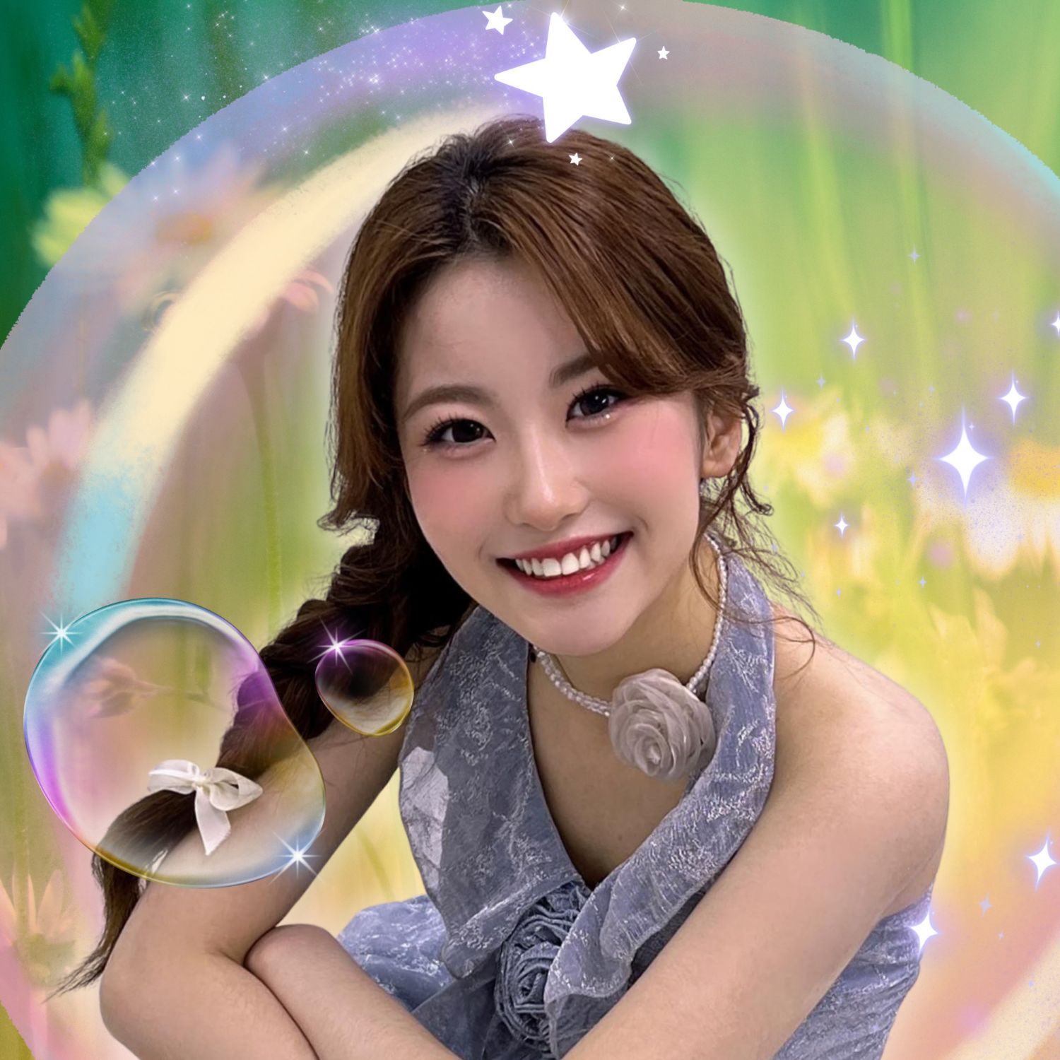 A moment captured by a fan of Oh Yujin