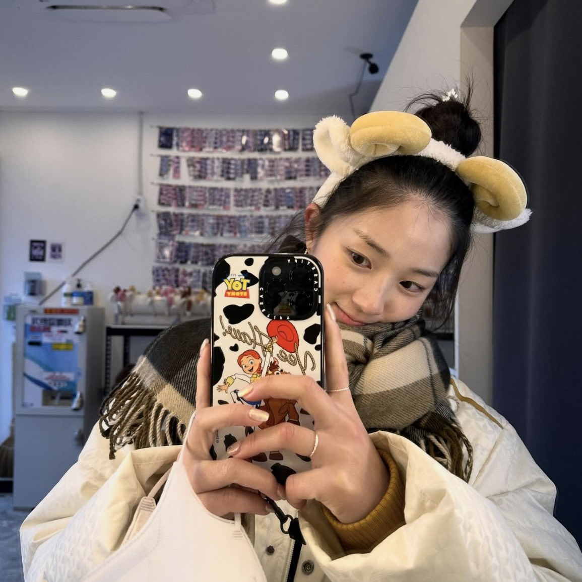 A moment captured by a fan of Kim Hyeyoon