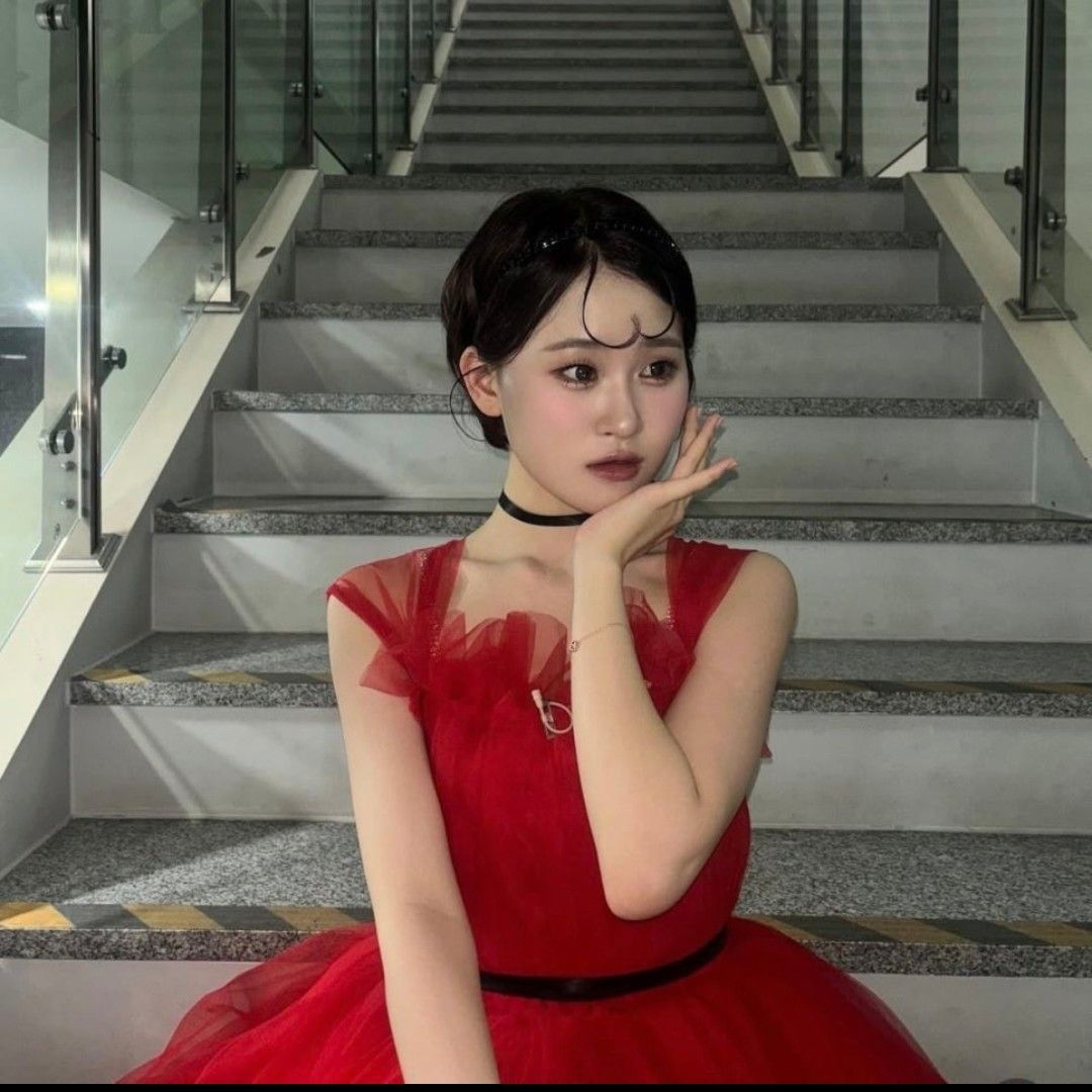 A moment captured by a fan of Kim Dahyun