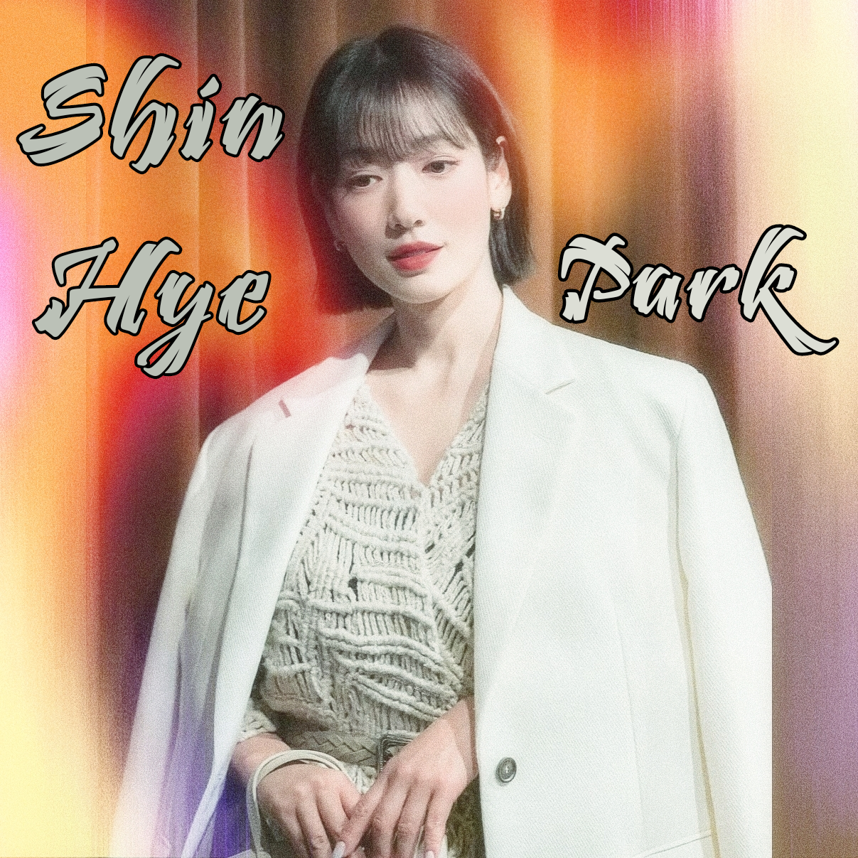 Behind-the-scenes cut of Park Shinhye