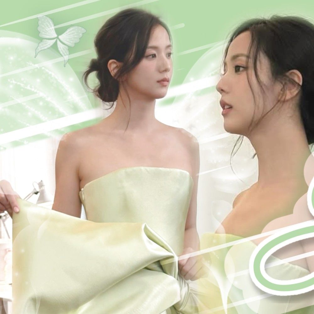Behind-the-scenes cut of Jisoo (1995)