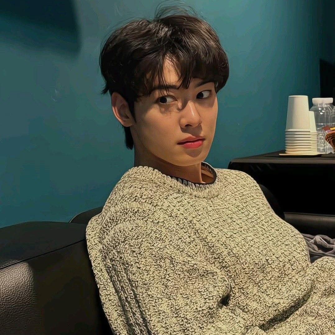 Behind-the-scenes cut of Cha Eunwoo