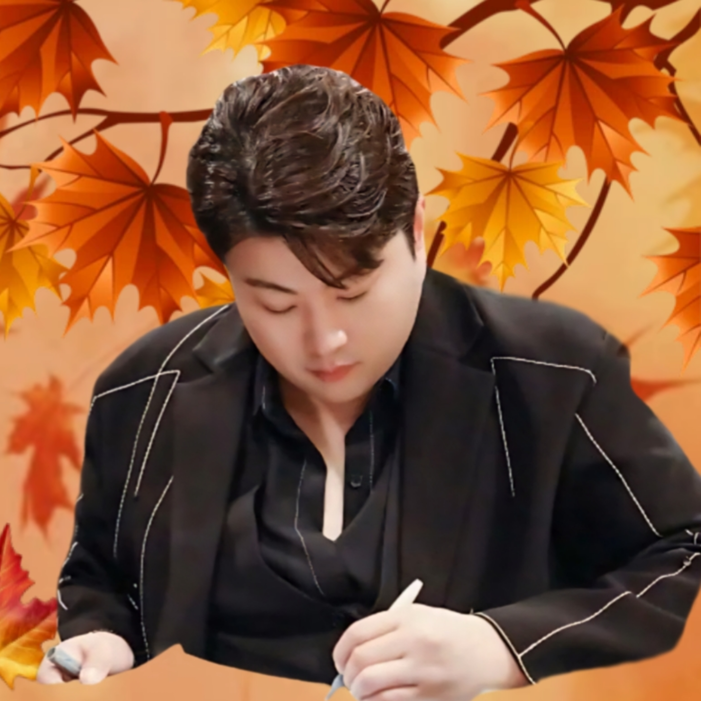 Momen yang diabadikan oleh penggemar Kim Hojoong