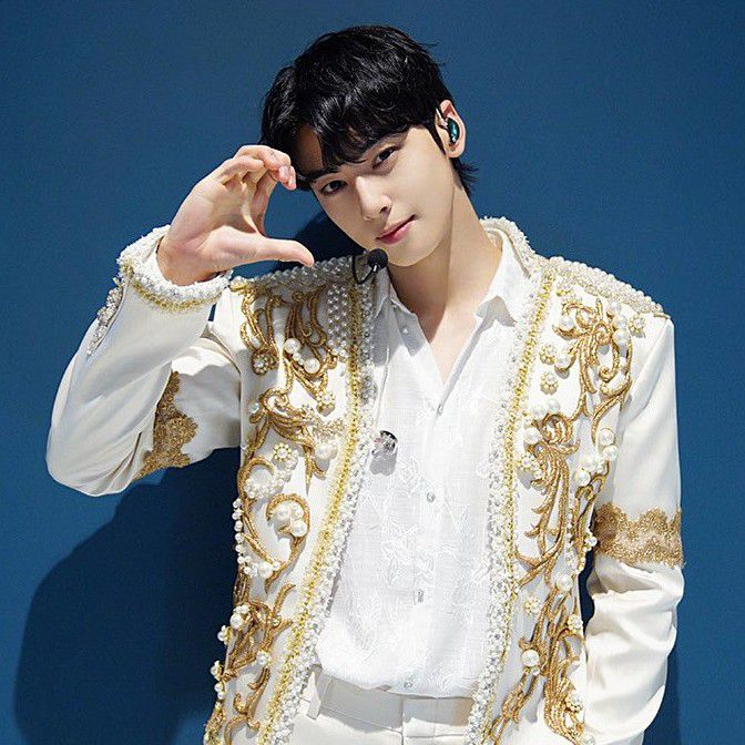 A moment captured by a fan of Cha Eunwoo
