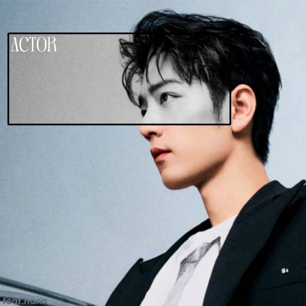 Latest photo of Xiao Zhan