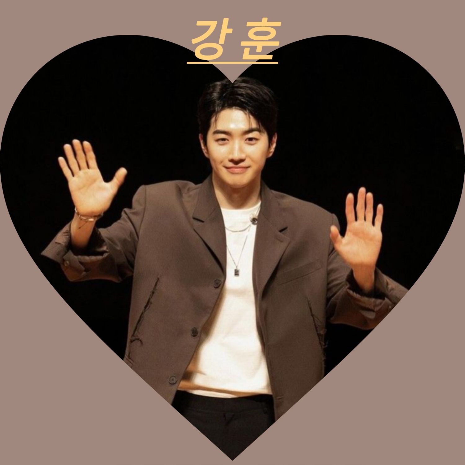 Behind-the-scenes cut of Kang Hoon