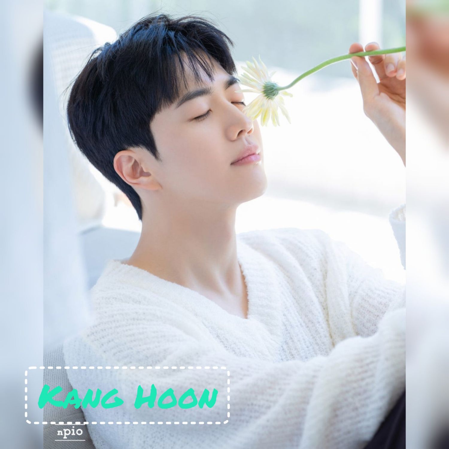 Behind-the-scenes cut of Kang Hoon