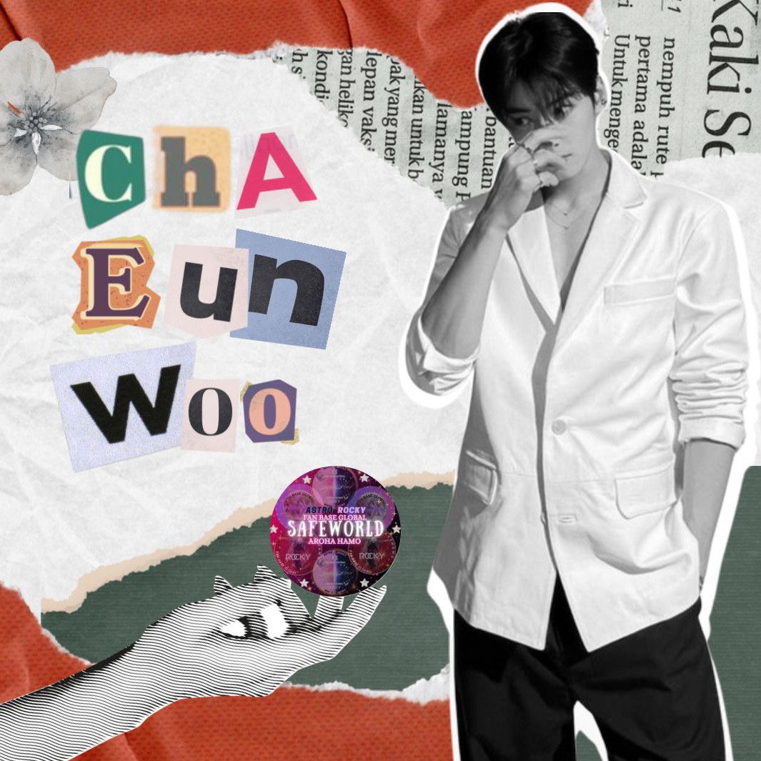 Behind-the-scenes cut of Cha Eunwoo