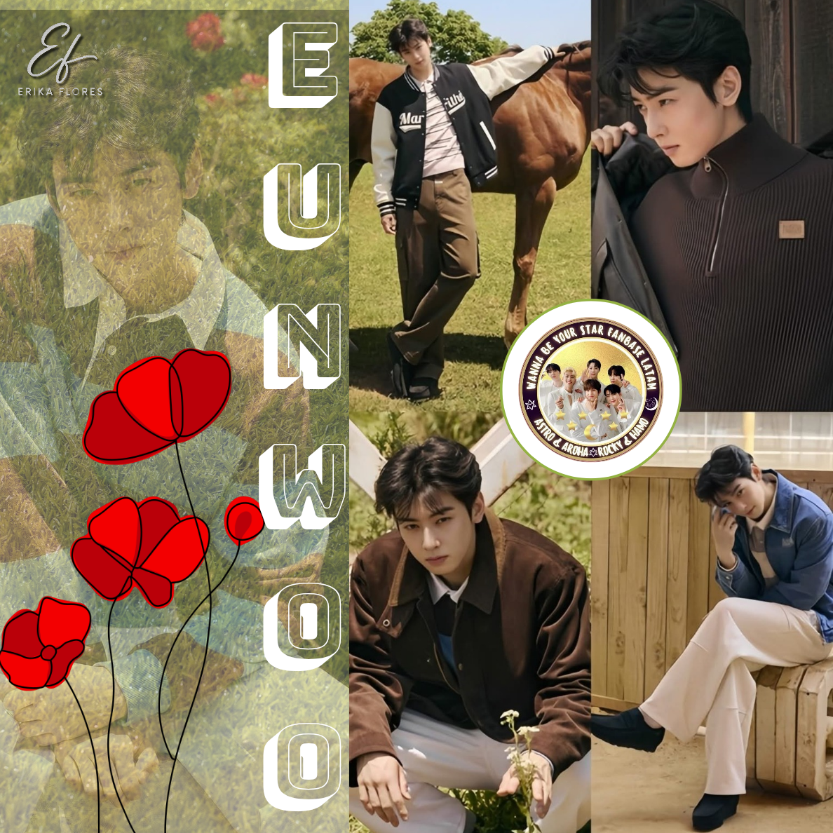A moment captured by a fan of Cha Eunwoo