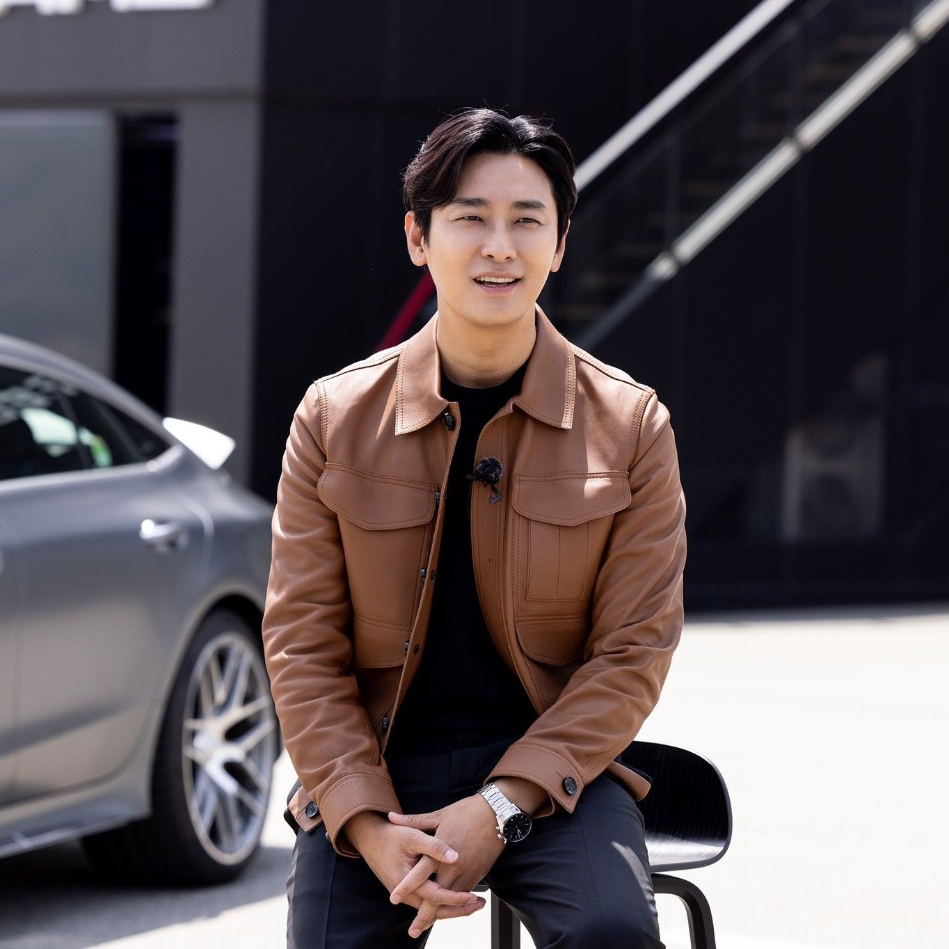 Behind-the-scenes cut of Joo Jihoon