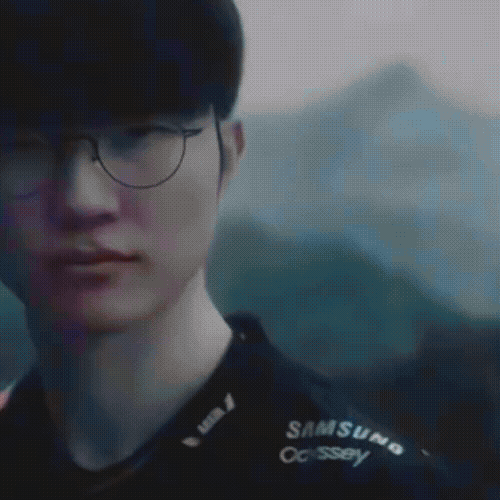 Recent activity shot of Faker