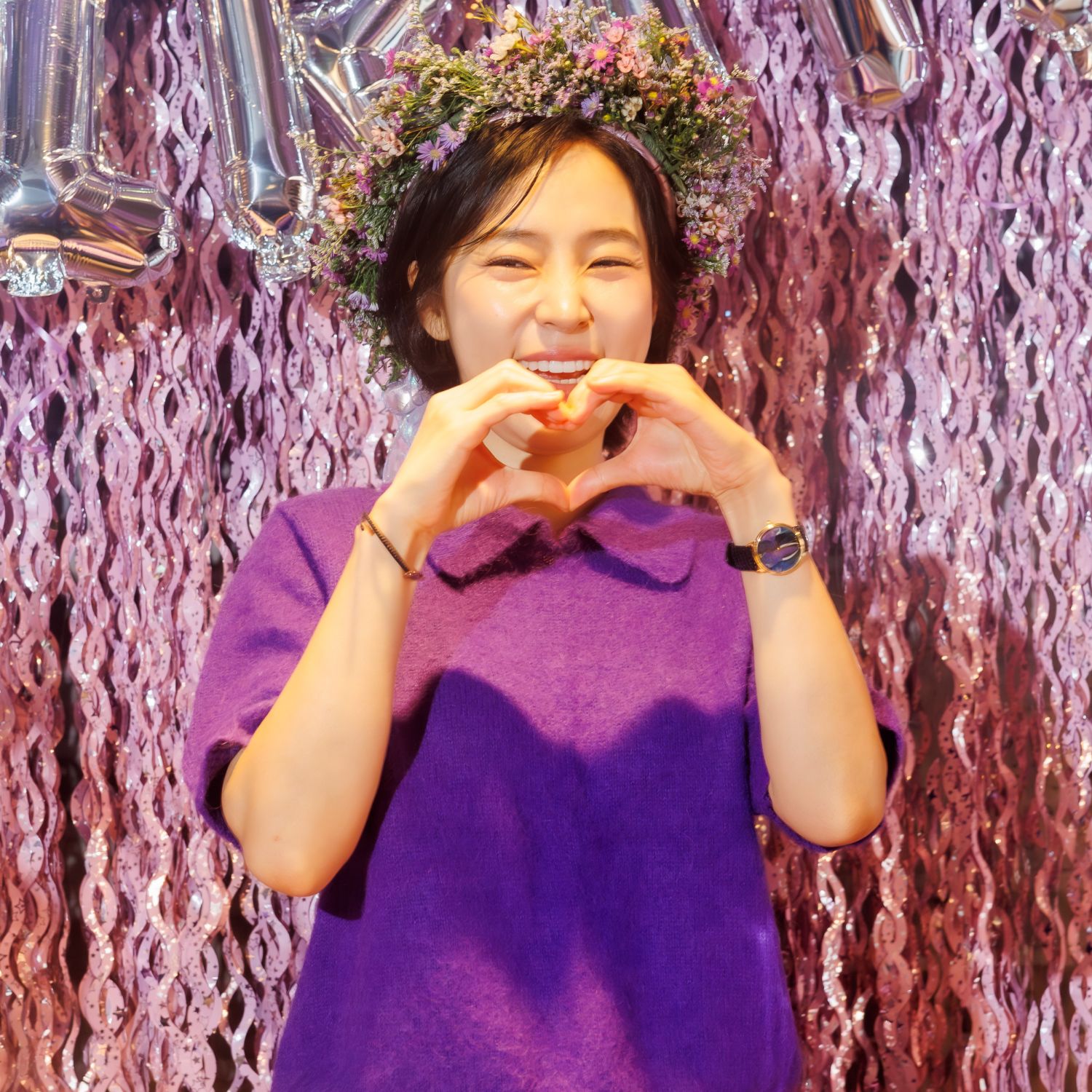 粉絲拍下的洪子瞬間