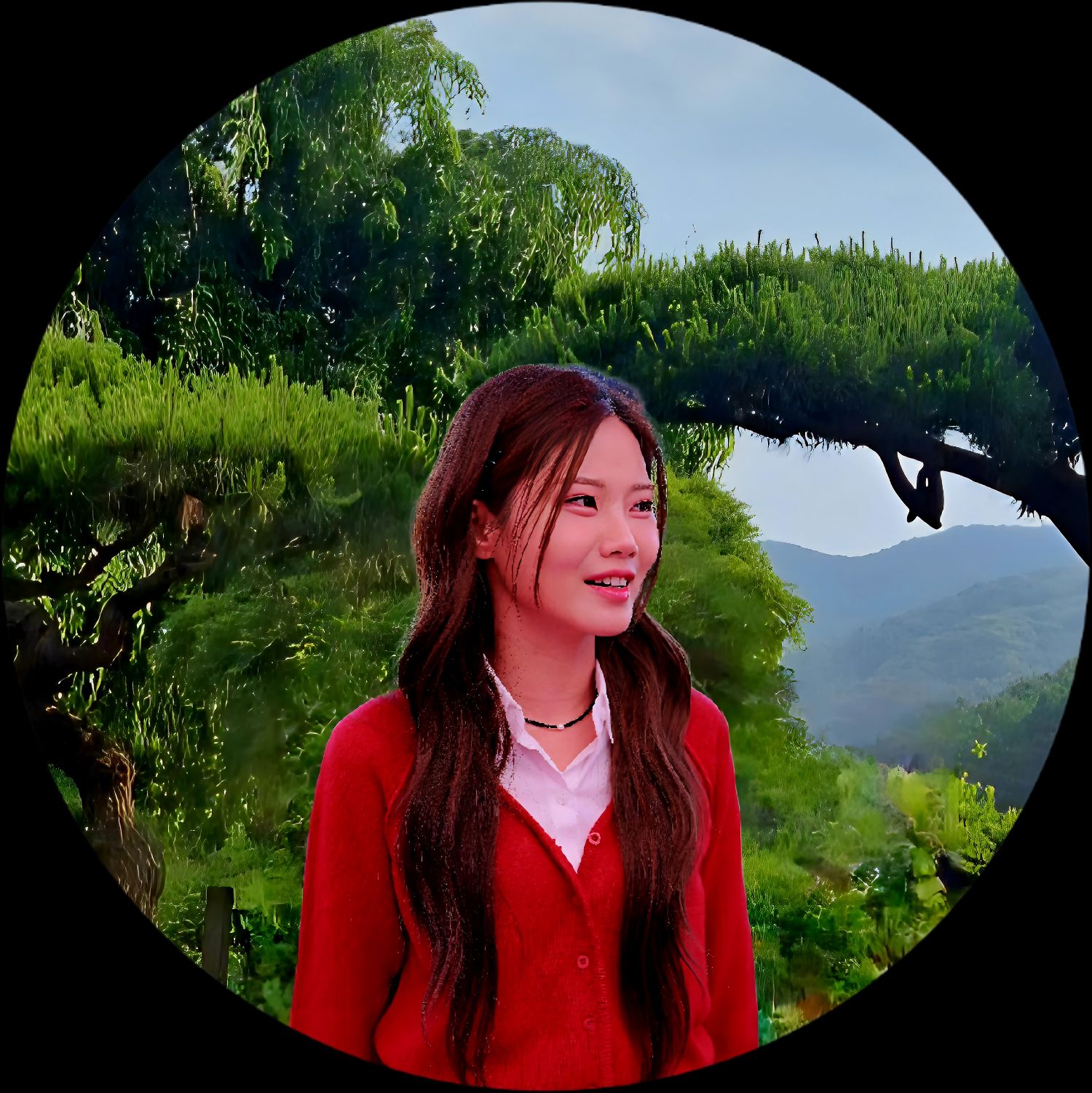A moment captured by a fan of Bae Ahyeon