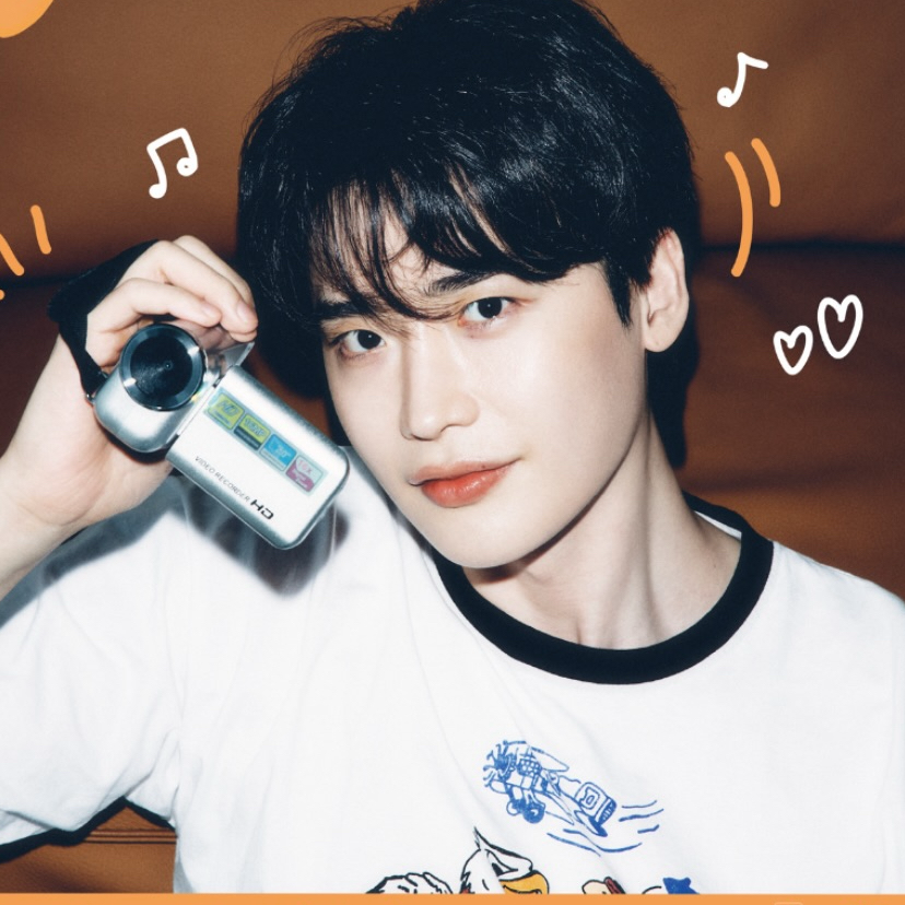 Behind-the-scenes cut of Lee Jongsuk