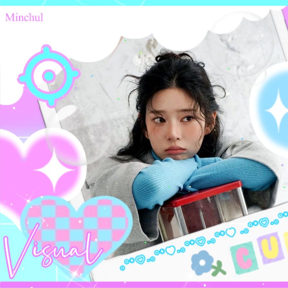 Behind-the-scenes cut of Kim Minju