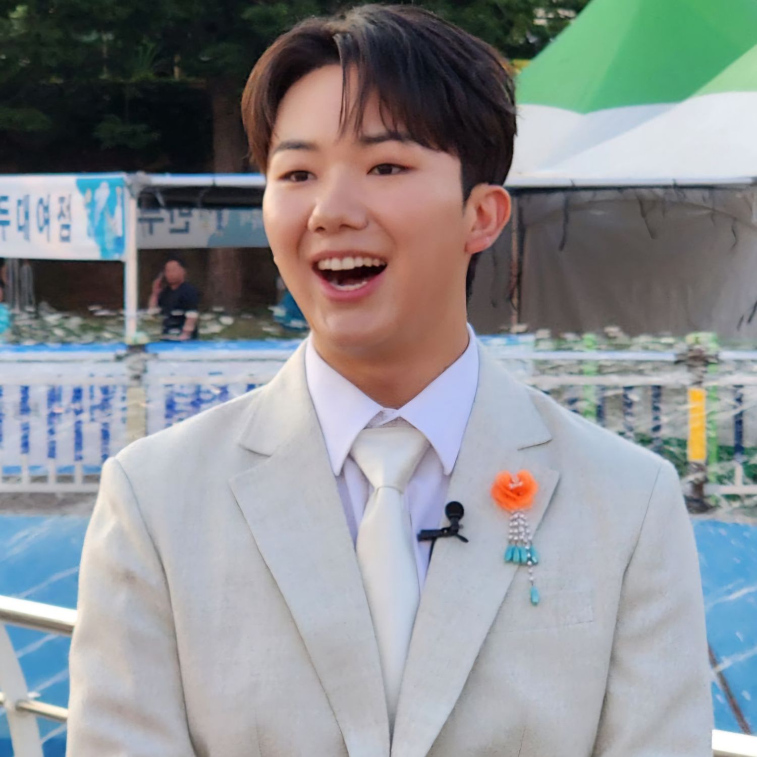 A moment captured by a fan of Nam Seungmin