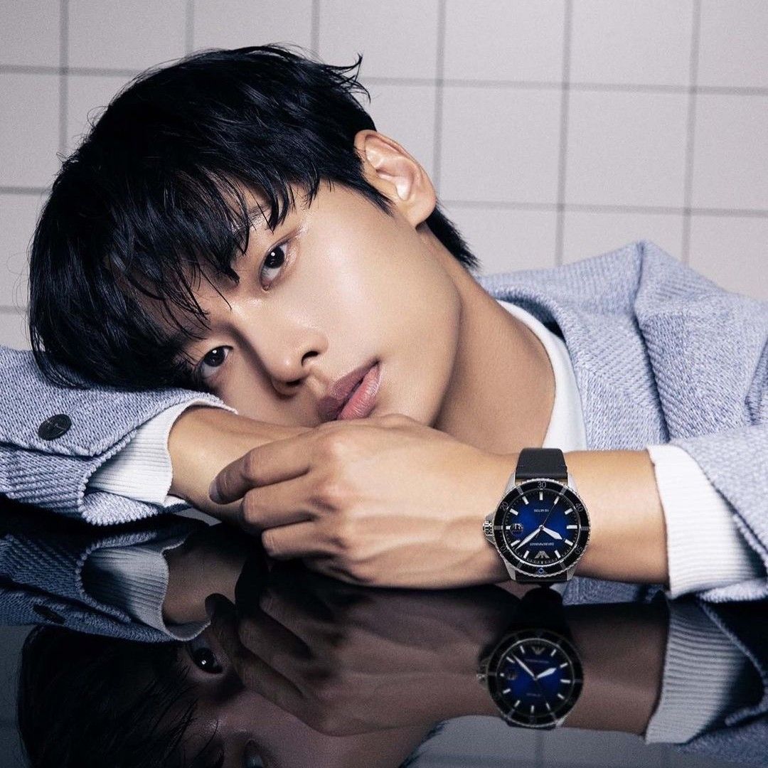 Recent activity shot of Cha Hakyeon (N)
