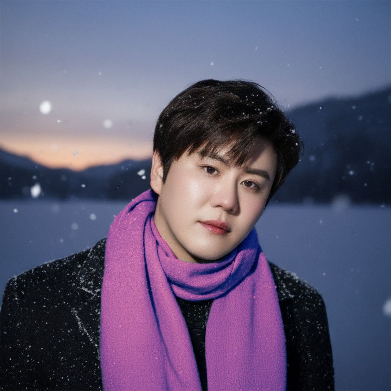 Behind-the-scenes cut of Jin Haesung