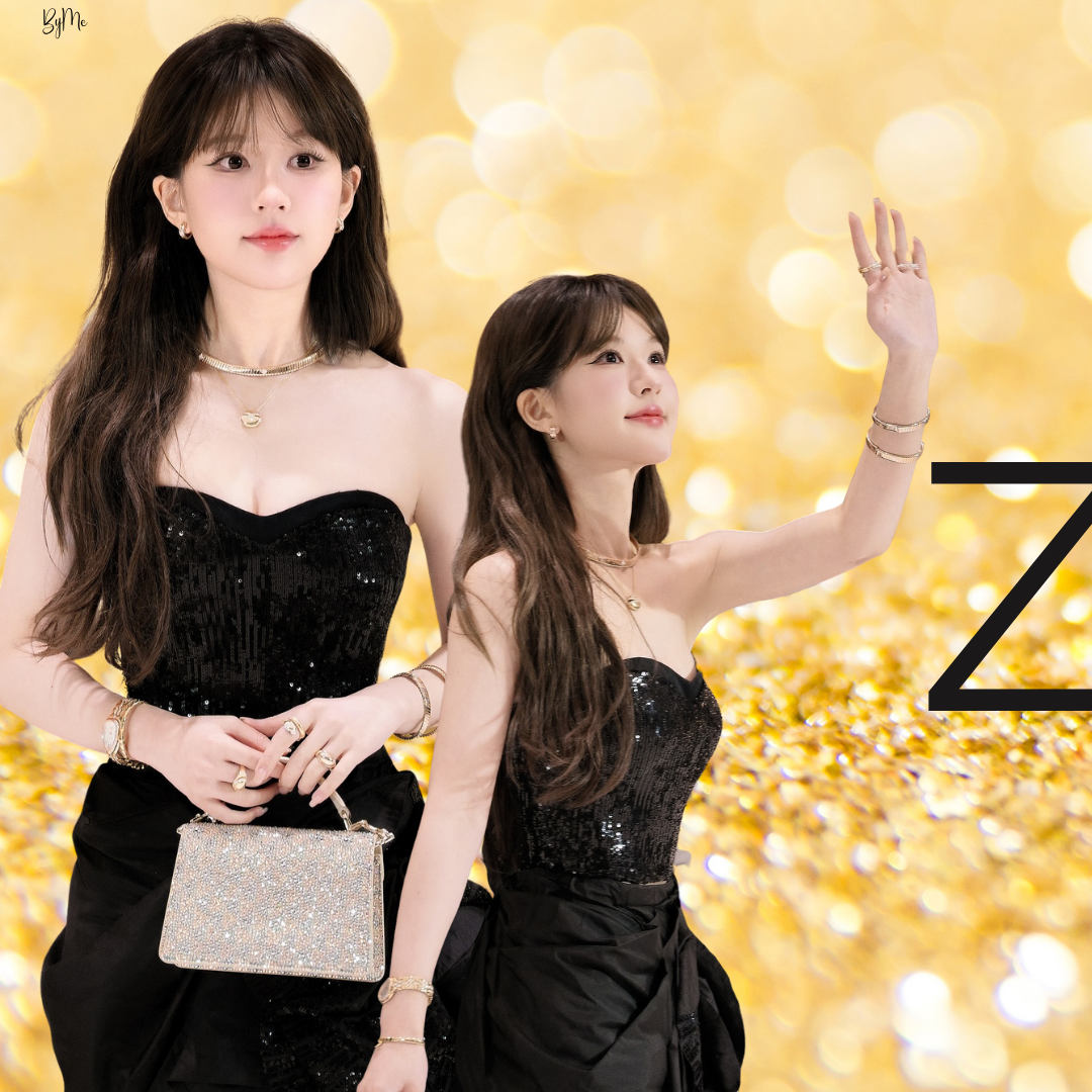 A moment captured by a fan of Zhao Lusi